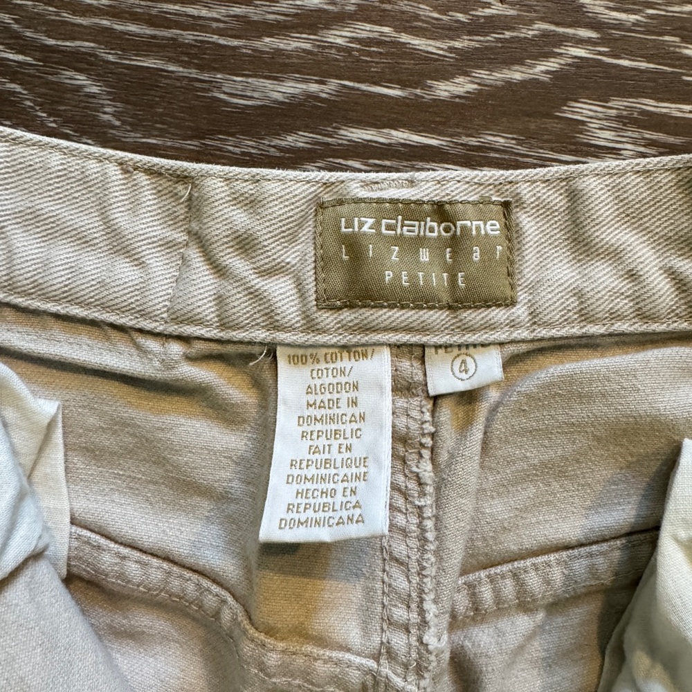 Bundle of 2 Vintage Liz Claiborne Jeans size 4 Petite - Picture 3 of 3